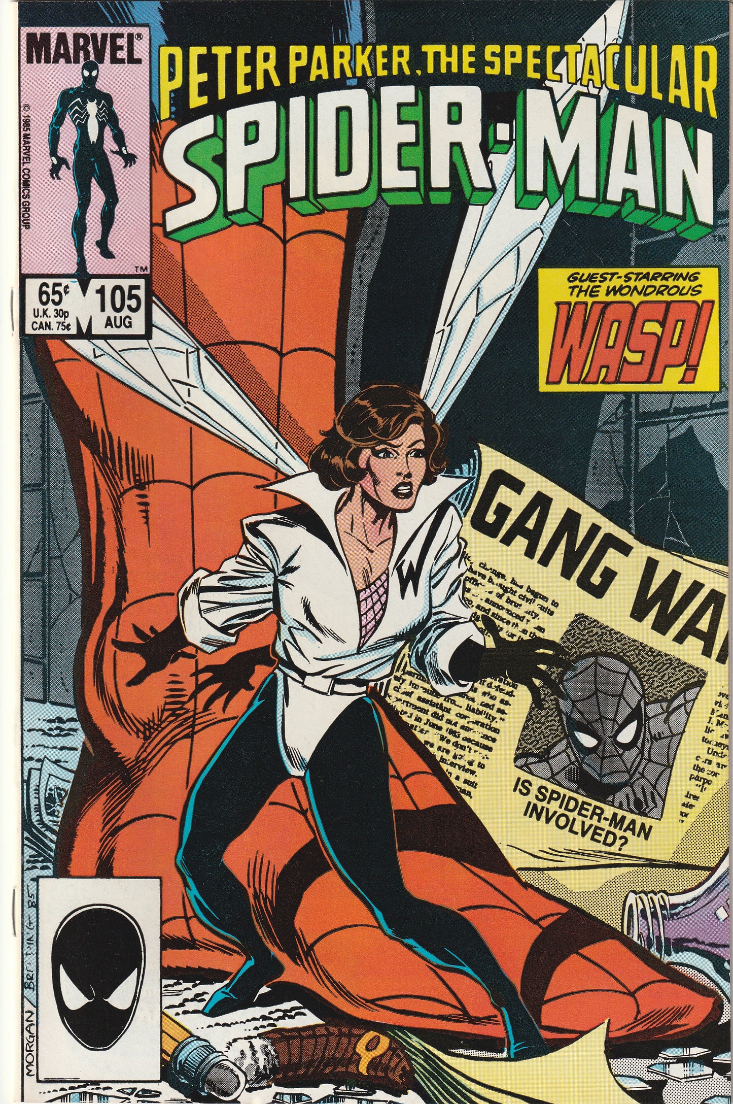 Peter Parker The Spectacular Spider-Man #105 (1985) - 1st Appearance of Nevell Corporation
