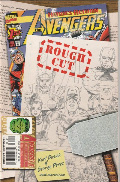Avengers Heroes Return #1 Rough Cut (1998)
