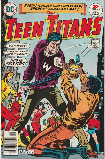 Teen Titans #45 (1976) - 1st Appearance Karen Beecher (Bumblebee)