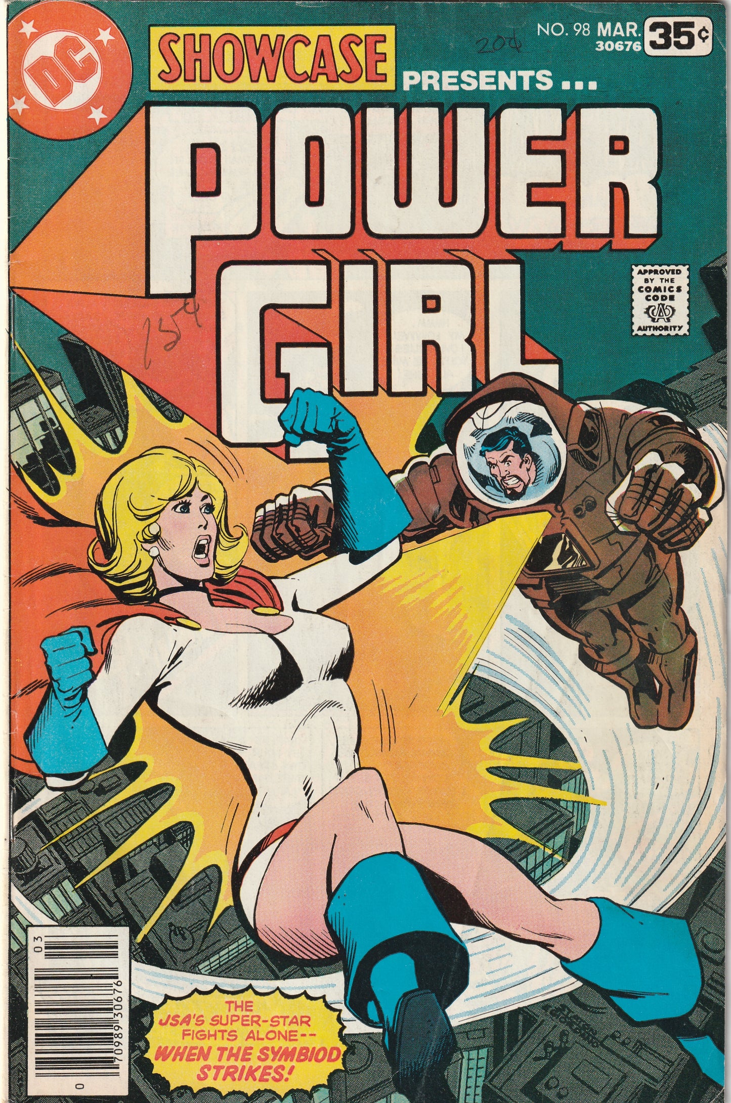 Showcase #98 (1978) - Presents Power Girl (Origin)