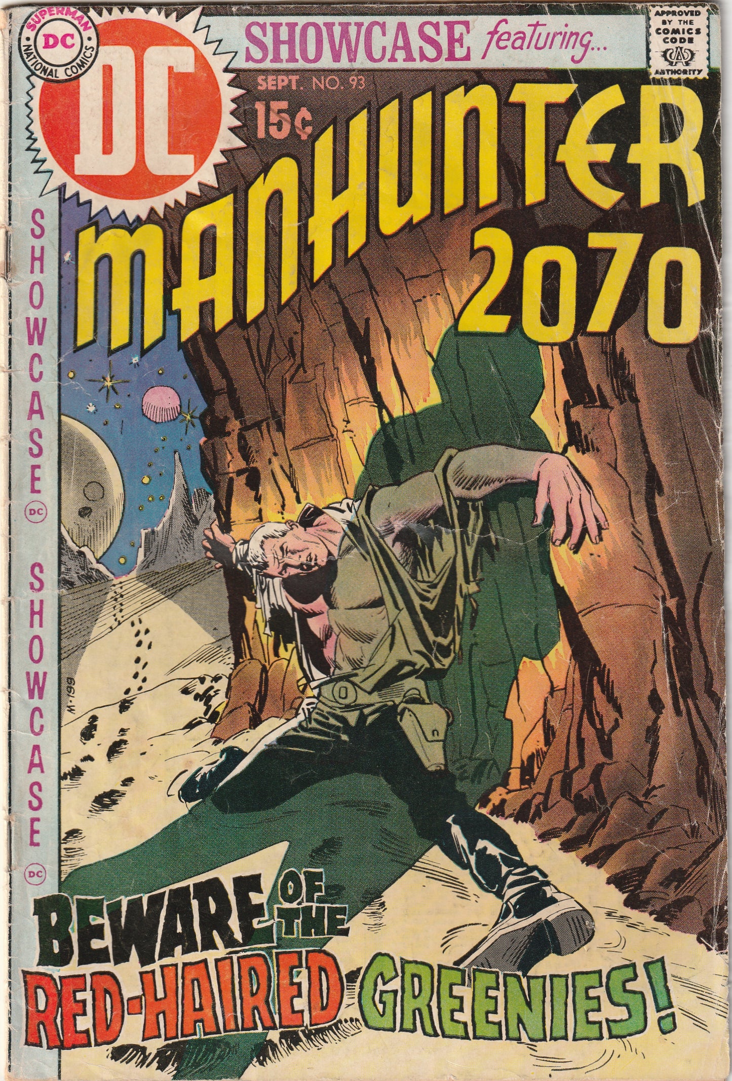 Showcase #93 (1970) - Presents Manhunter 2070