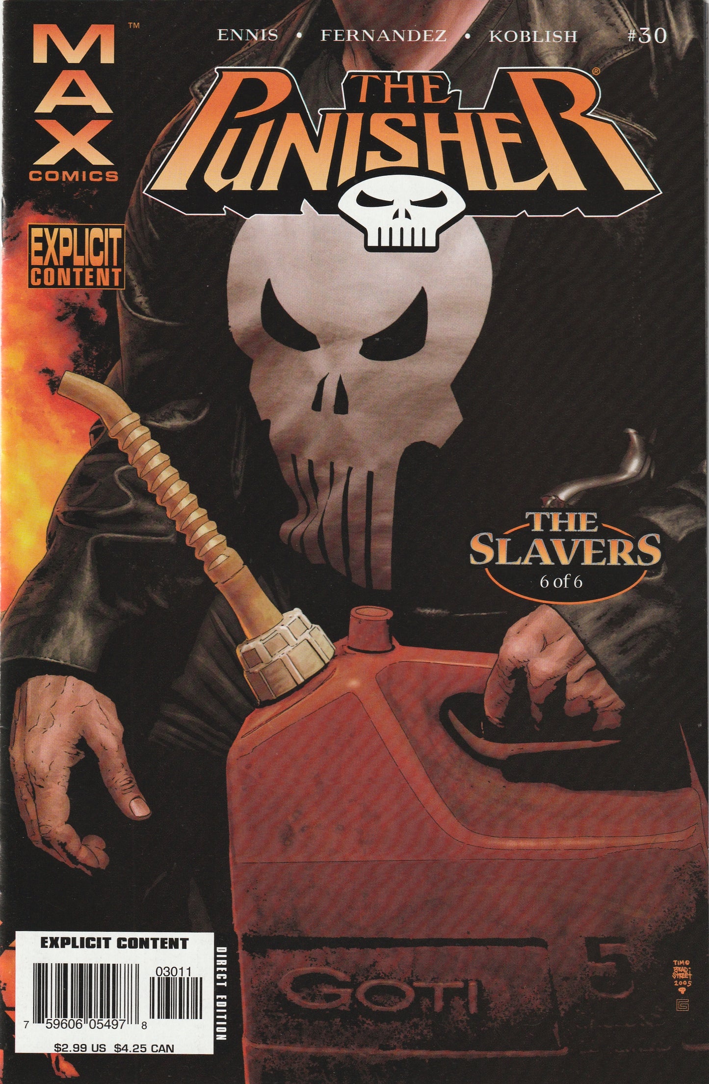 The Punisher #30 (MAX, 2006) - Garth Ennis