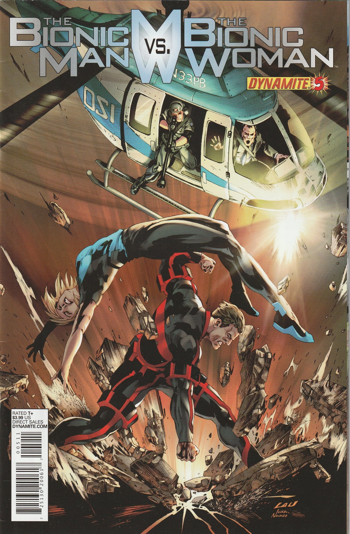 The Bionic Man vs The Bionic Woman #5 (2013) – BACK ISSUE CENTRAL