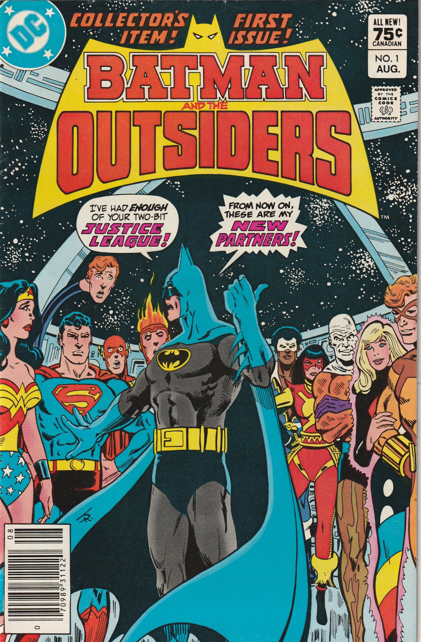Batman And The Outsiders #1 (1983) - Canadian Price Variant