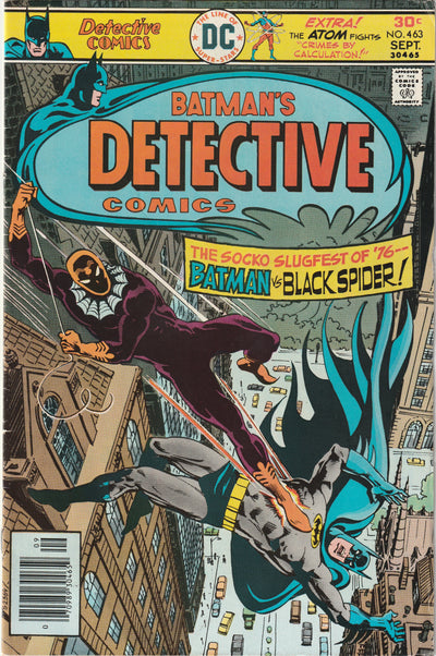Detective Comics #463 (1976) - 1st Appearance of Black Spider
