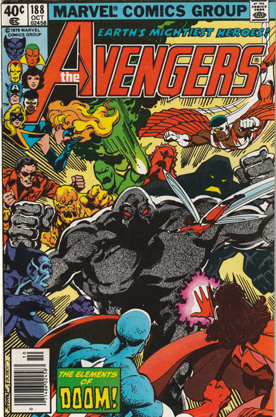 Avengers #188 (1979) - 1st Appearance of Elements of Doom