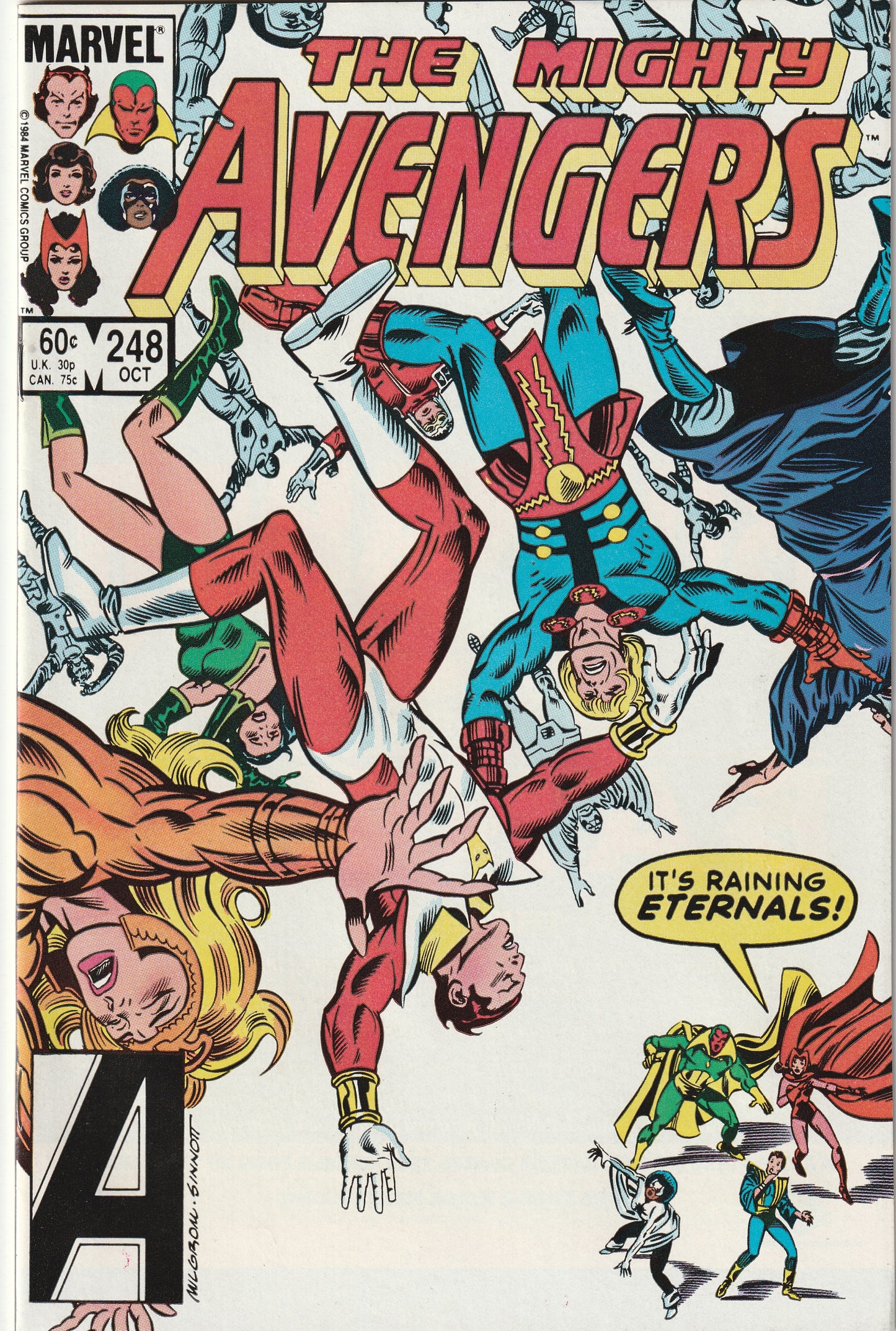 Avengers #248 (1984) -  Eternals appearance