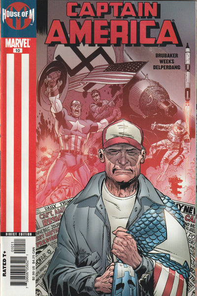 Captain America #10 (2005) - House of M tie-in