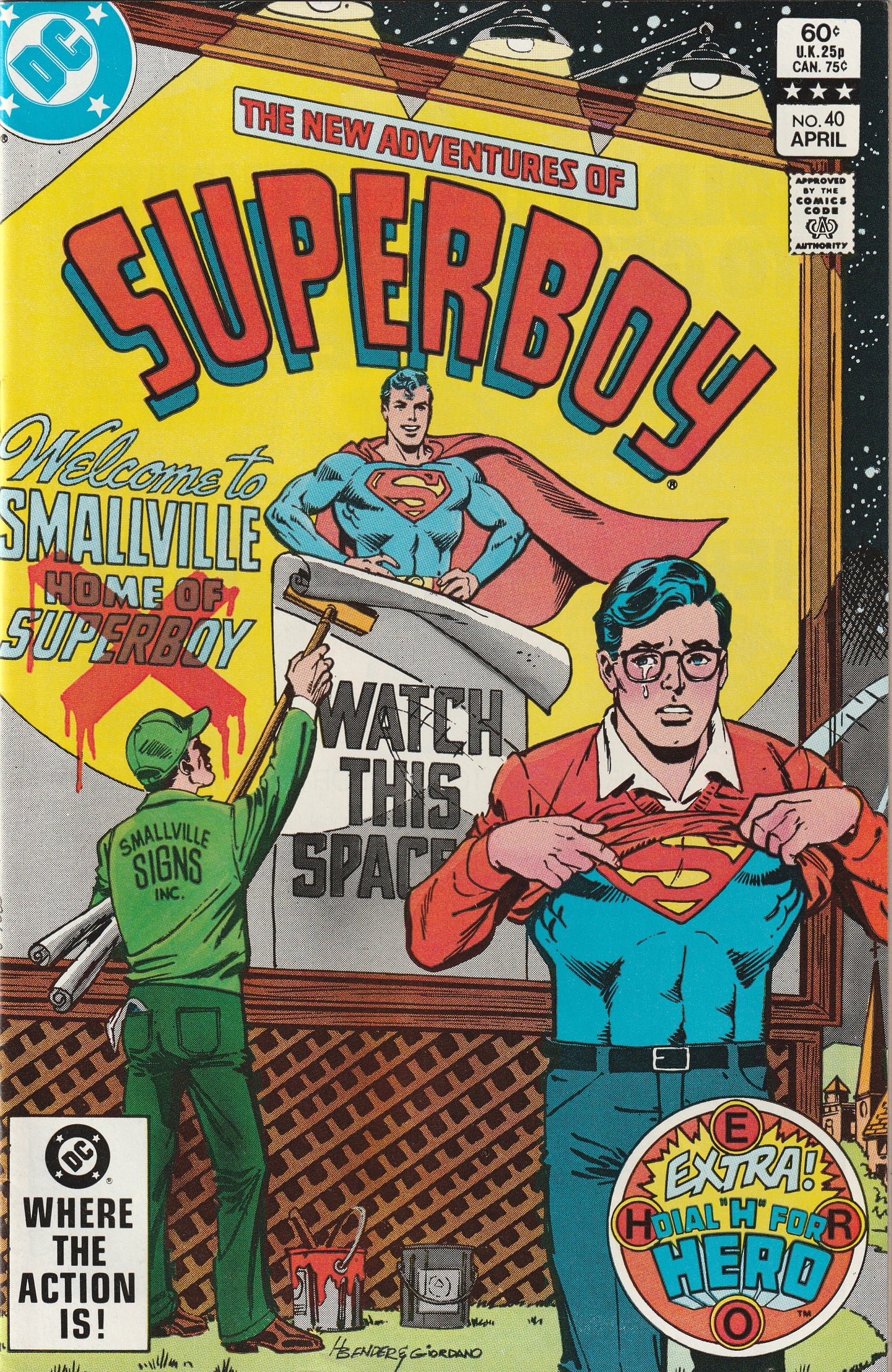 New Adventures of Superboy #40 (1983)