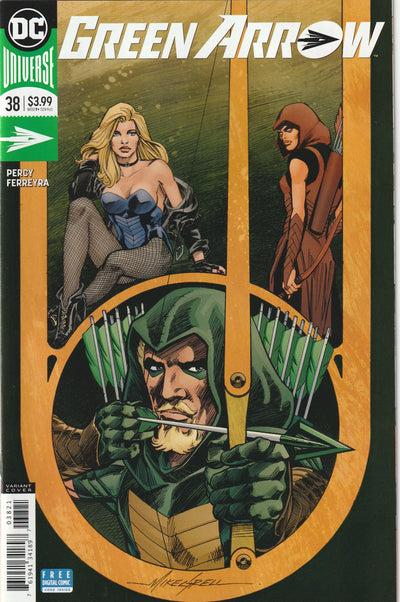 Green Arrow #38 (2018) - Mike Grell Variant Cover