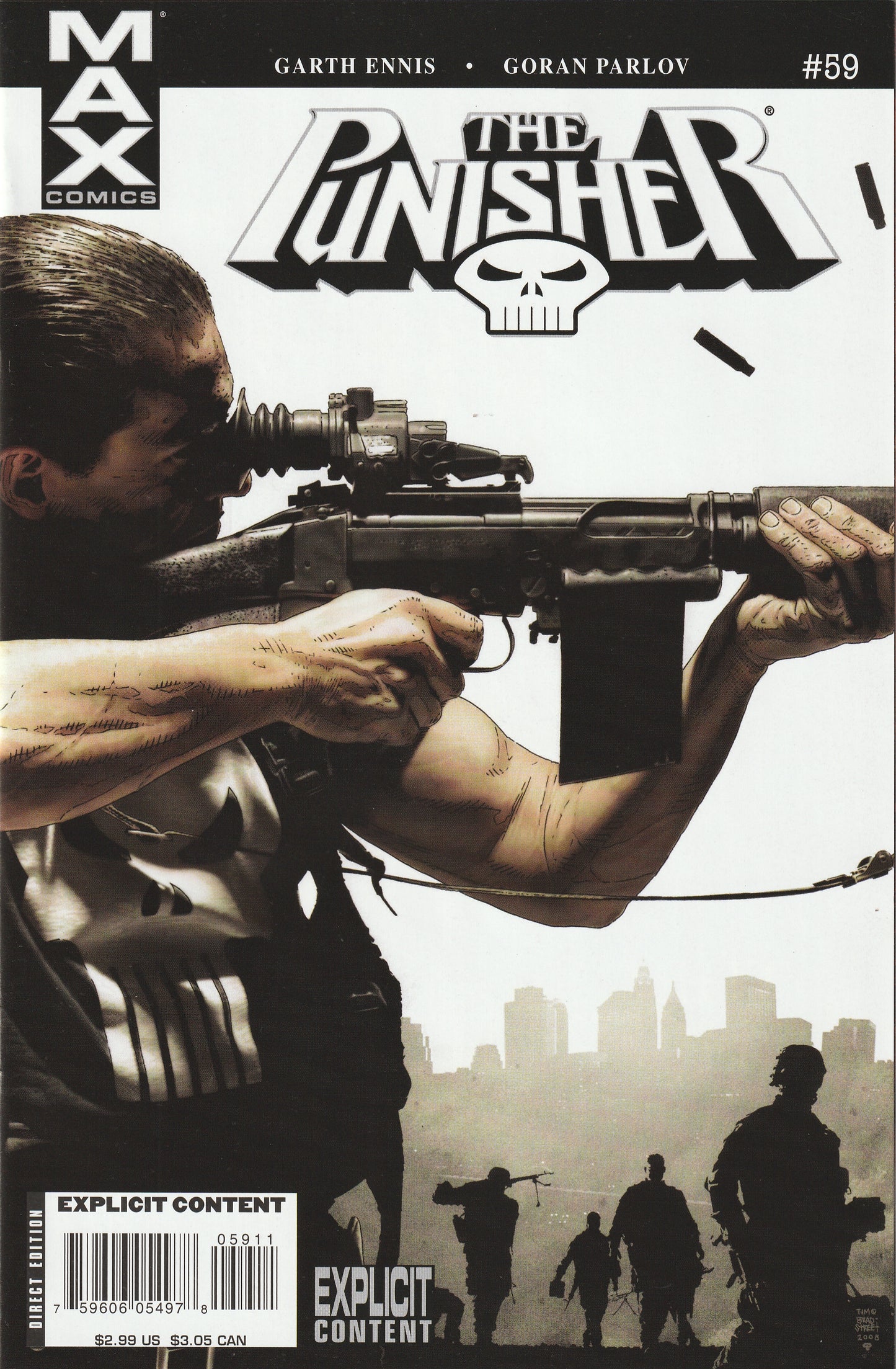 The Punisher #59 (MAX, 2008) - Garth Ennis