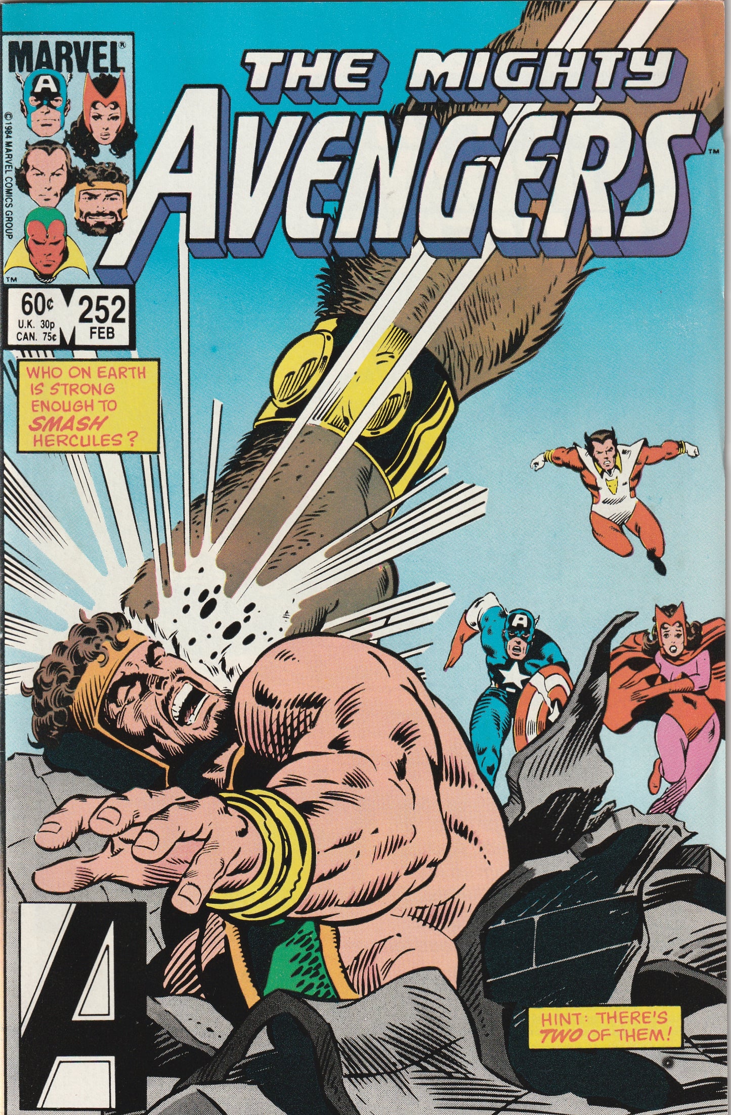 Avengers #252 (1985) -  Blood Brothers Appearance
