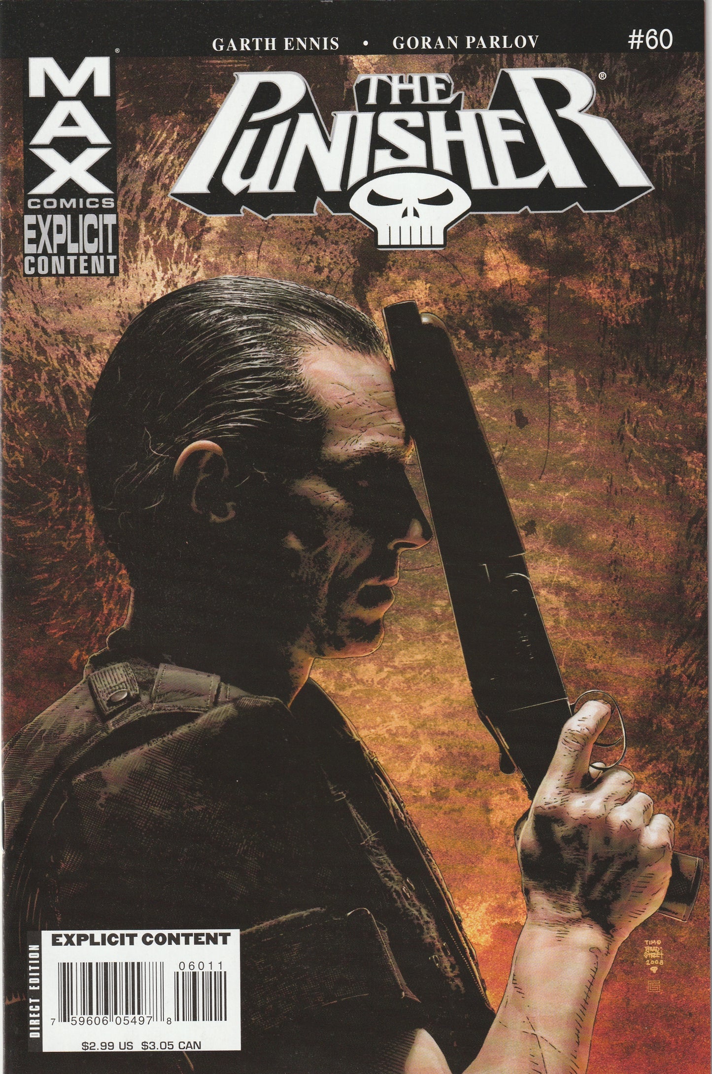 The Punisher #60 (MAX, 2008) - Garth Ennis