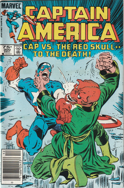 Captain America #300 (1984) - "Death" of Red Skull