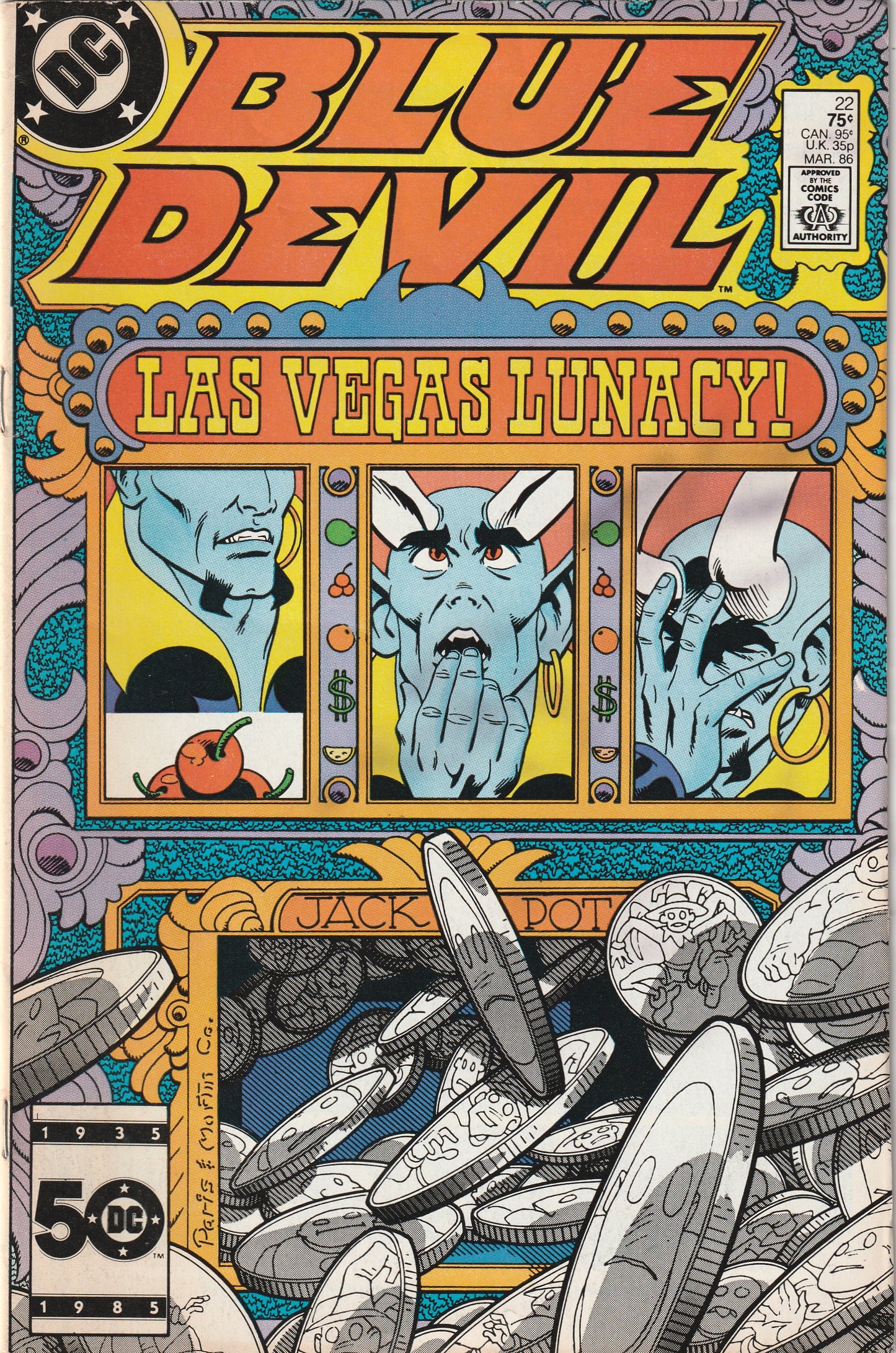 Blue Devil #22 (1986)