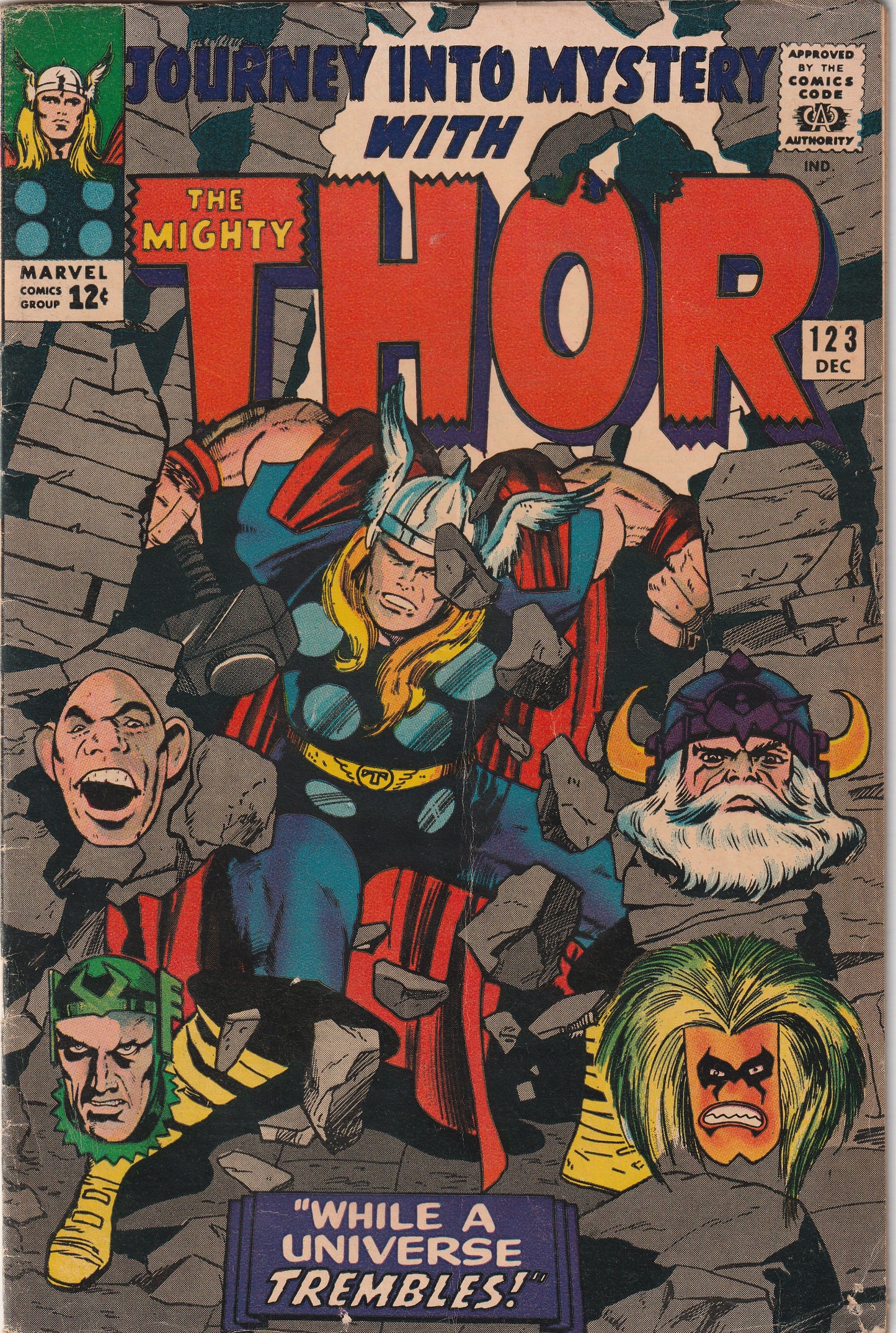 Journey Into Mystery #123 (1965) - With Thor