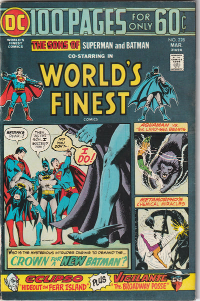 World's Finest #228 (1975) - 100 Pages