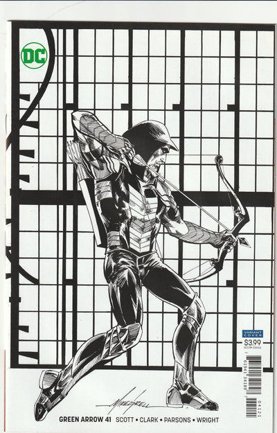 Green Arrow #41 (2018) - Mike Grell Variant Cover