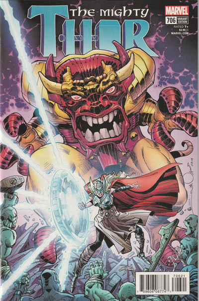 Mighty Thor #706 (2018) - Walter Simonson Variant Cover