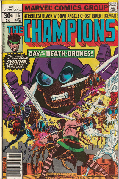 Champions #15 (1977) - Swarm Appearance