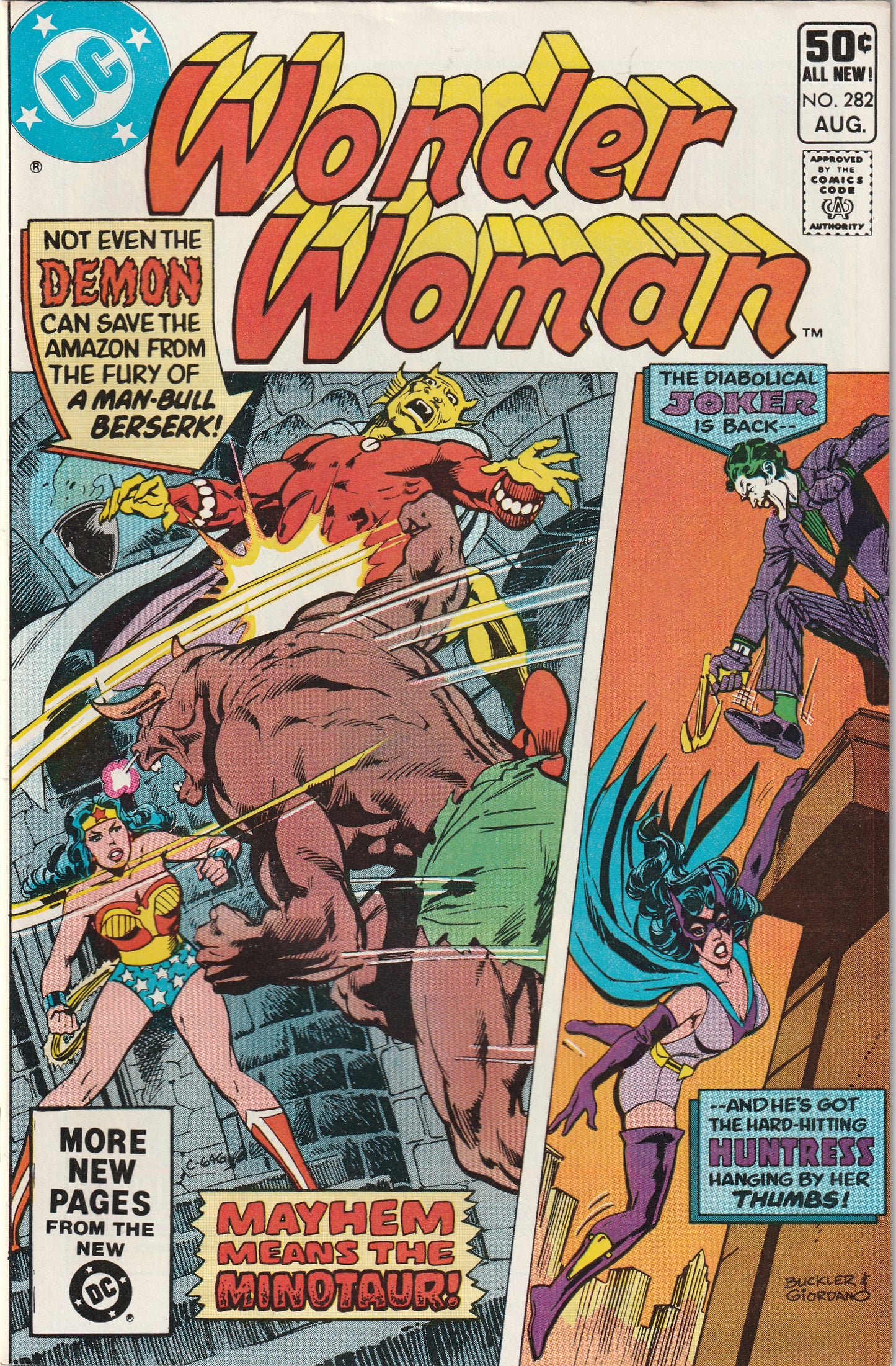 Wonder Woman #282 (1981) - Featuring The Huntress