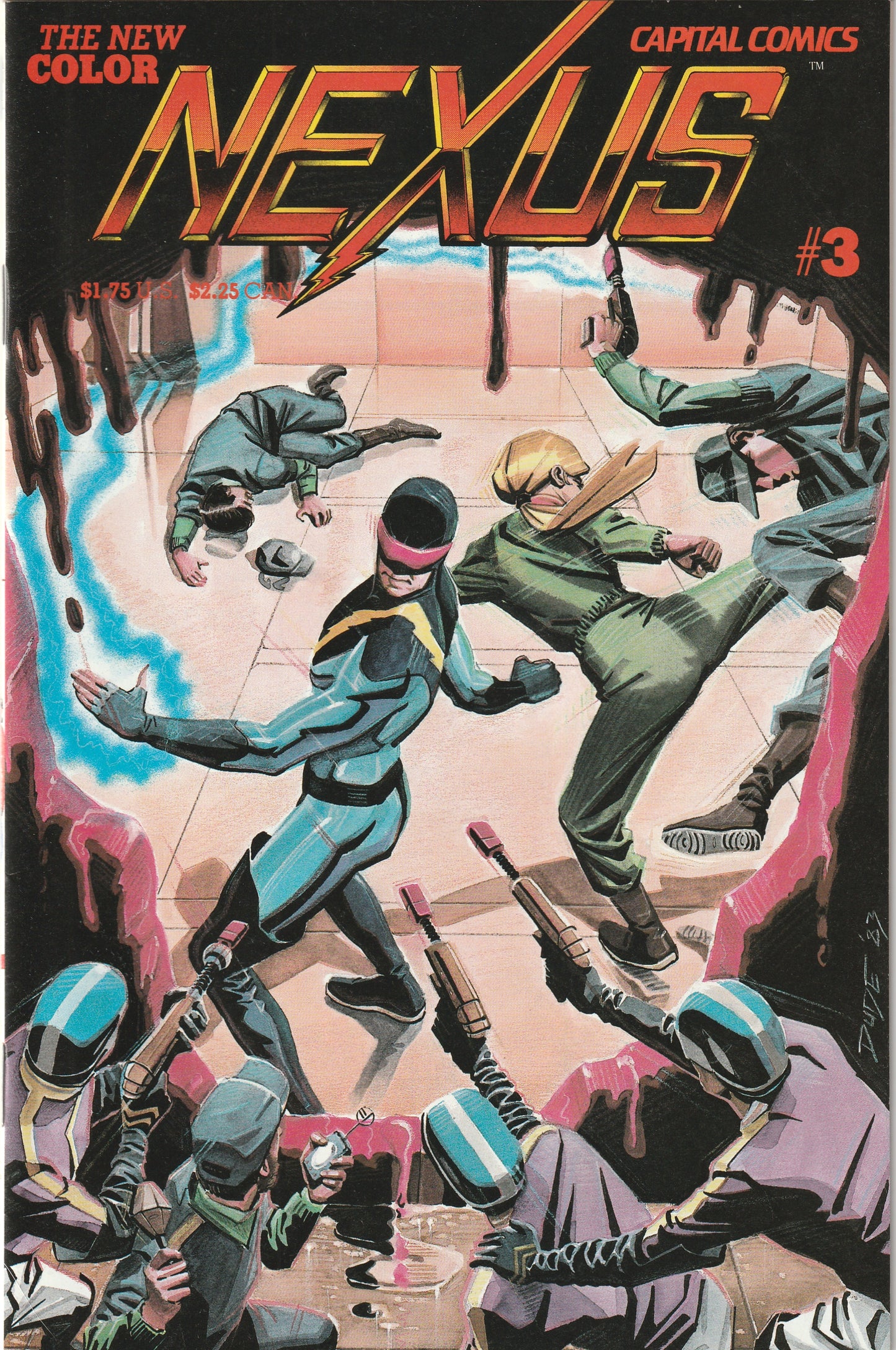 NEXUS #3 (Vol 2, 1983) - In Colour!