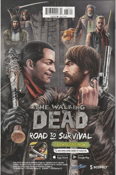 The Walking Dead #178 (2018) - Bill Sienkiewicz Variant Cover