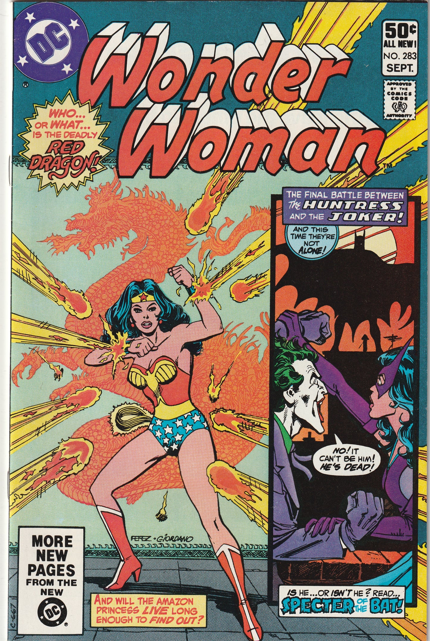 Wonder Woman #283 (1981) - Featuring The Huntress
