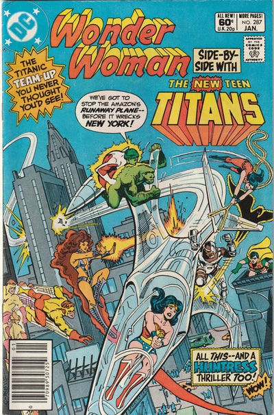 Wonder Woman #287 (1982) - Featuring The New Teen Titans