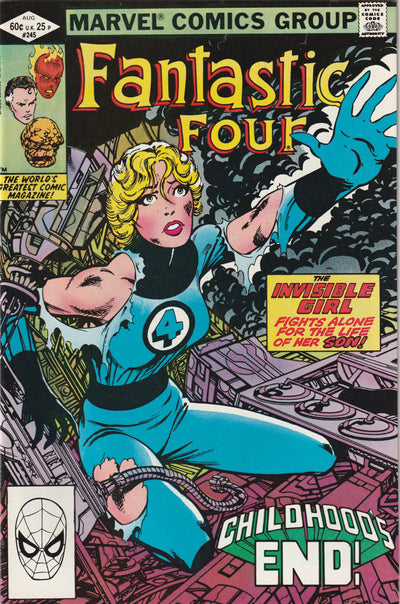 Fantastic Four #245 (1982) - 1st Appearance of Avatar (Franklin Richards)