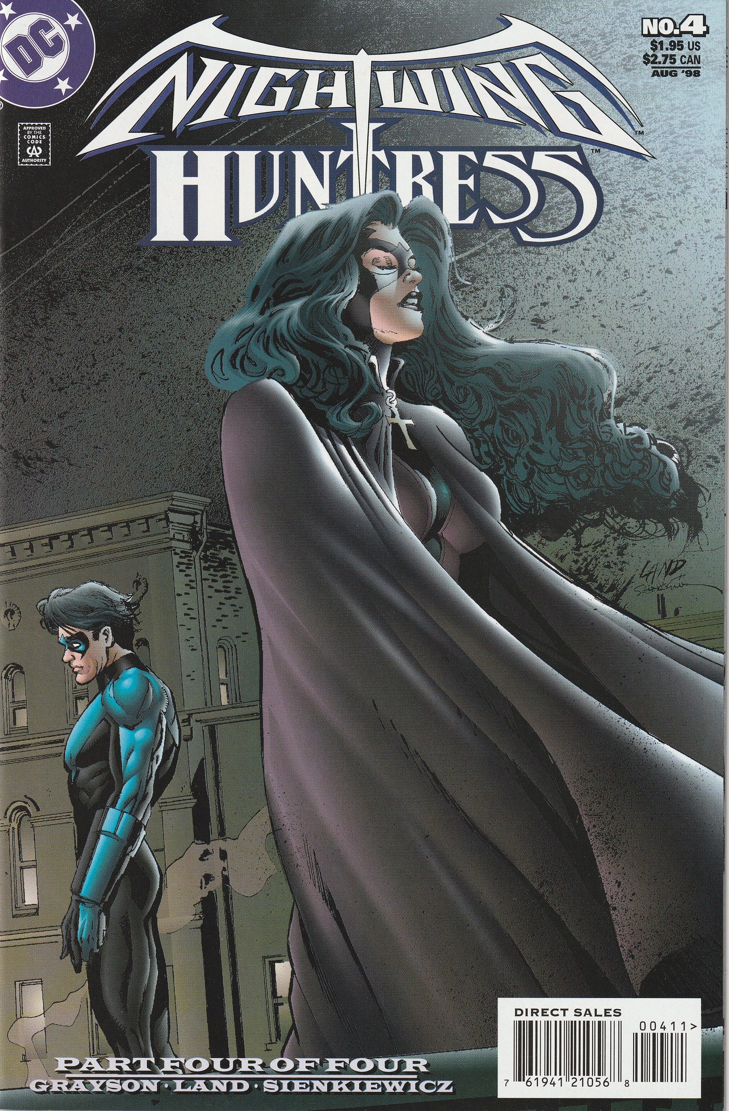 Nightwing & Huntress (1998) - Complete 4 issue mini-series