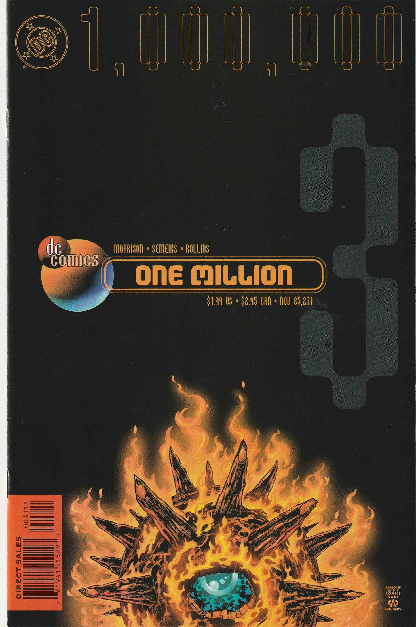 DC One Million (1998) - Complete 4 issue mini-series