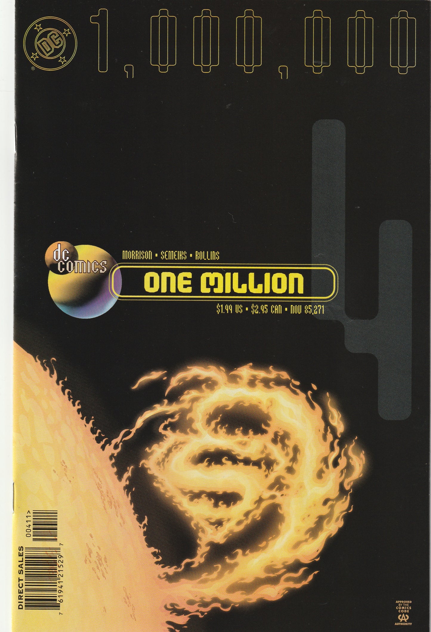 DC One Million (1998) - Complete 4 issue mini-series
