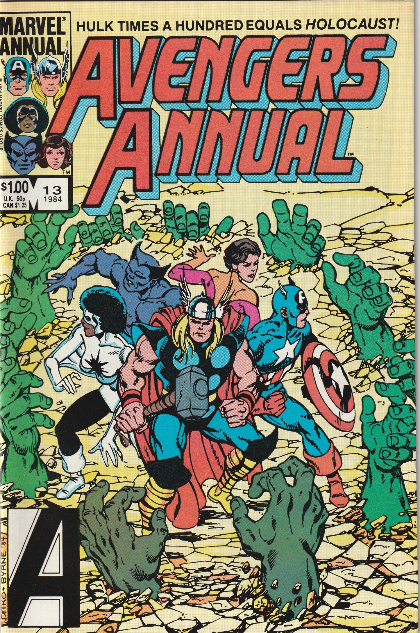 Avengers Annual #13 (1984) - SHE-HULK (Jennifer Walters) Origin Revealed