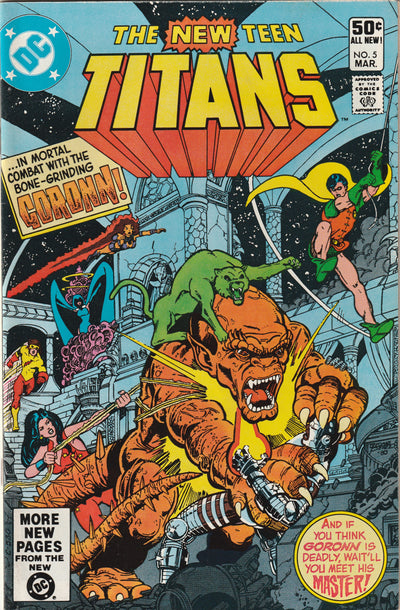 New Teen Titans #5 (1981) - 1st Full Appearance of Trigon