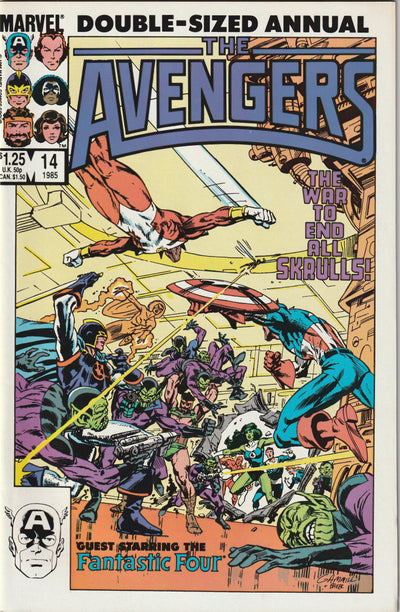 Avengers Annual #14 (1985) - 1st Appearance of ZABYK and MYRN