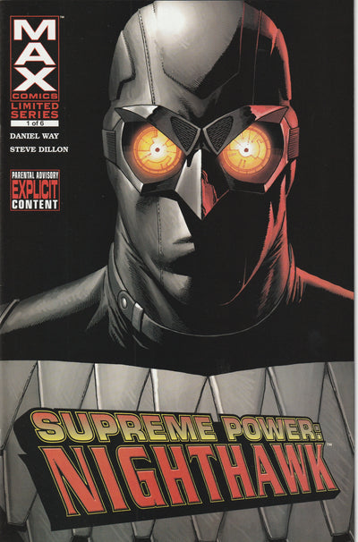 Supreme Power: Nighthawk (2005-2006) - 6 issue mini series - MAX