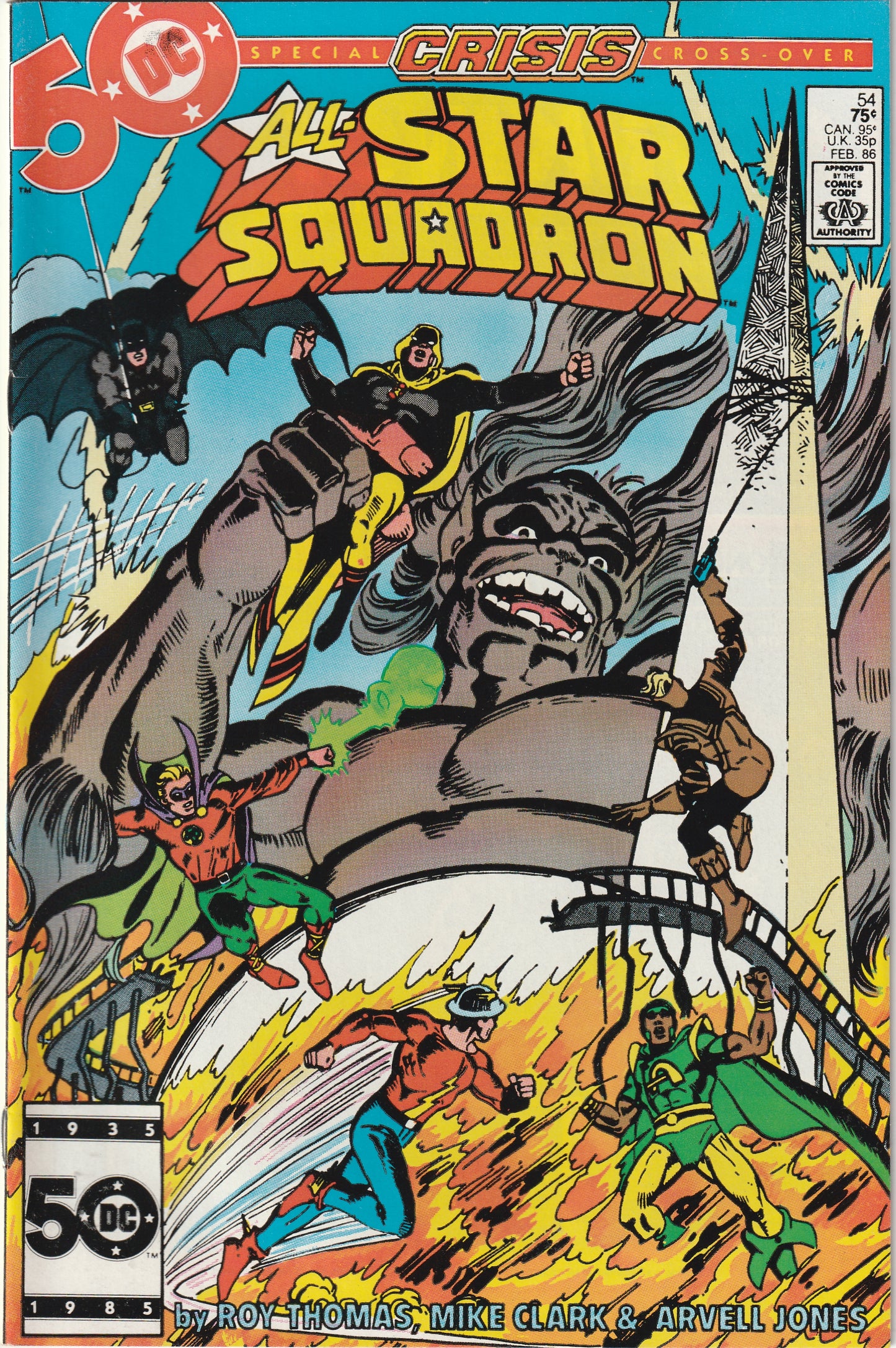 All-Star Squadron #54 (1986) - Crisis crossover