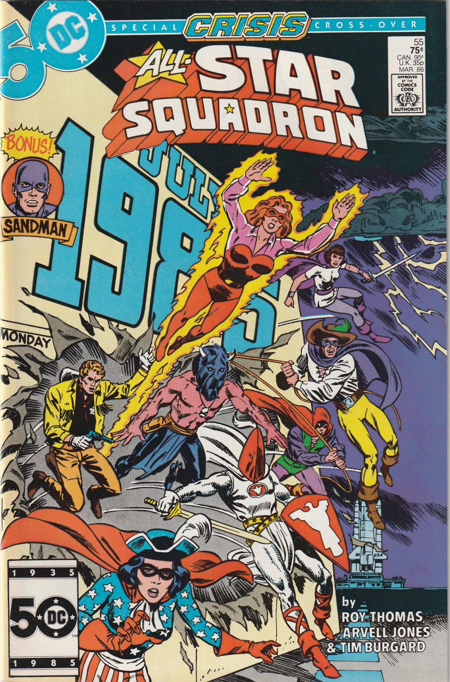 All-Star Squadron #55 (1986) - Crisis crossover