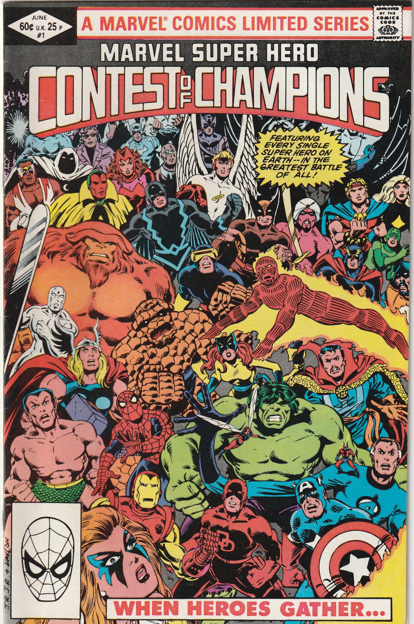 Marvel Super Hero Contest of Champions #1 (1982)