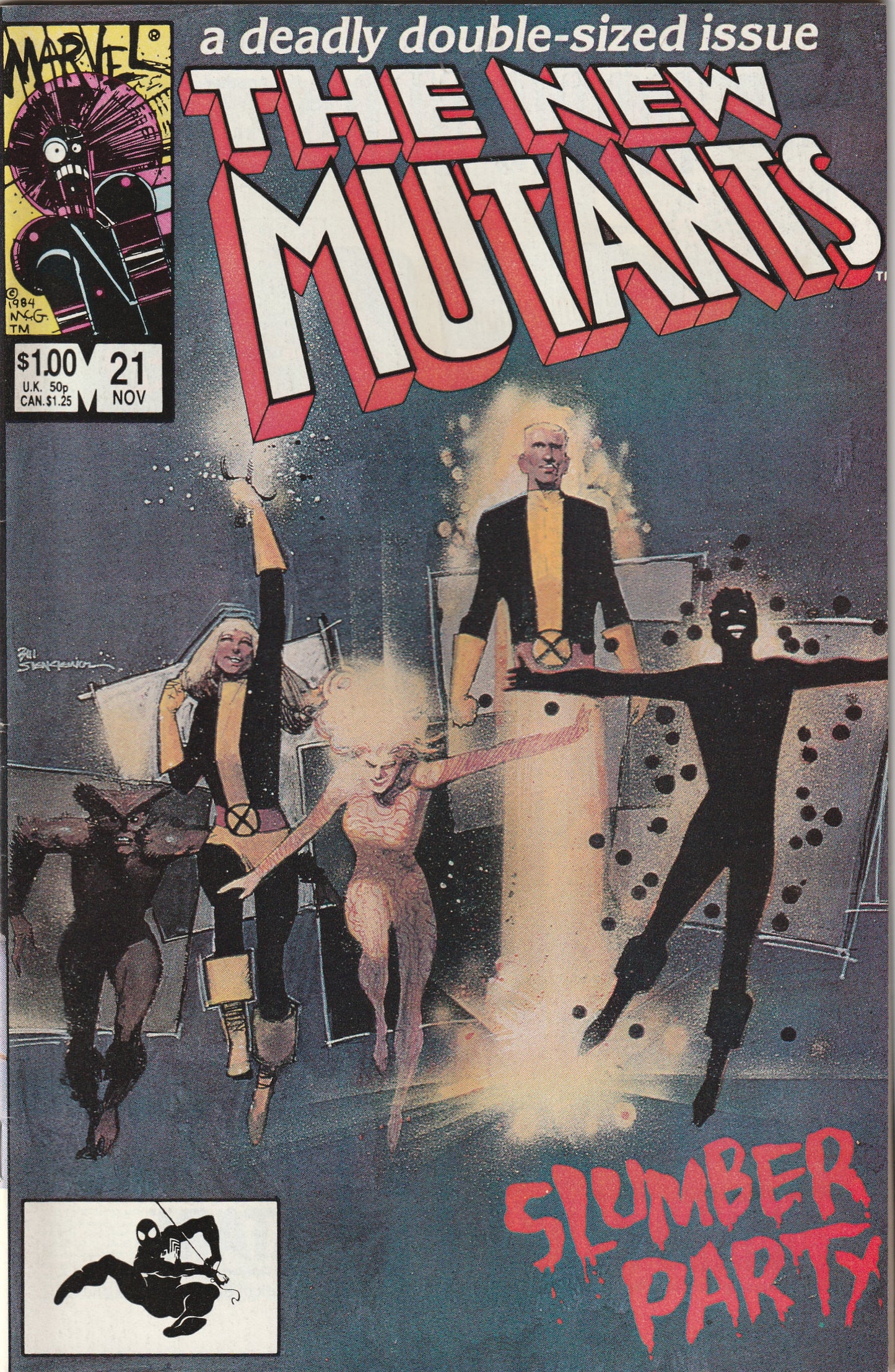 New Mutants #21 (1984) - Double sized issue