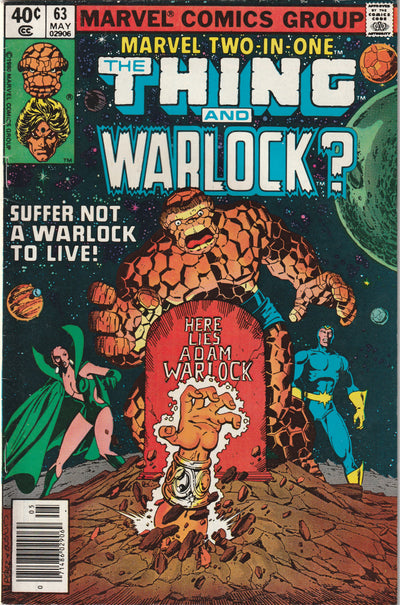 Marvel Two-in-One #63 (1980) - The Thing and Warlock