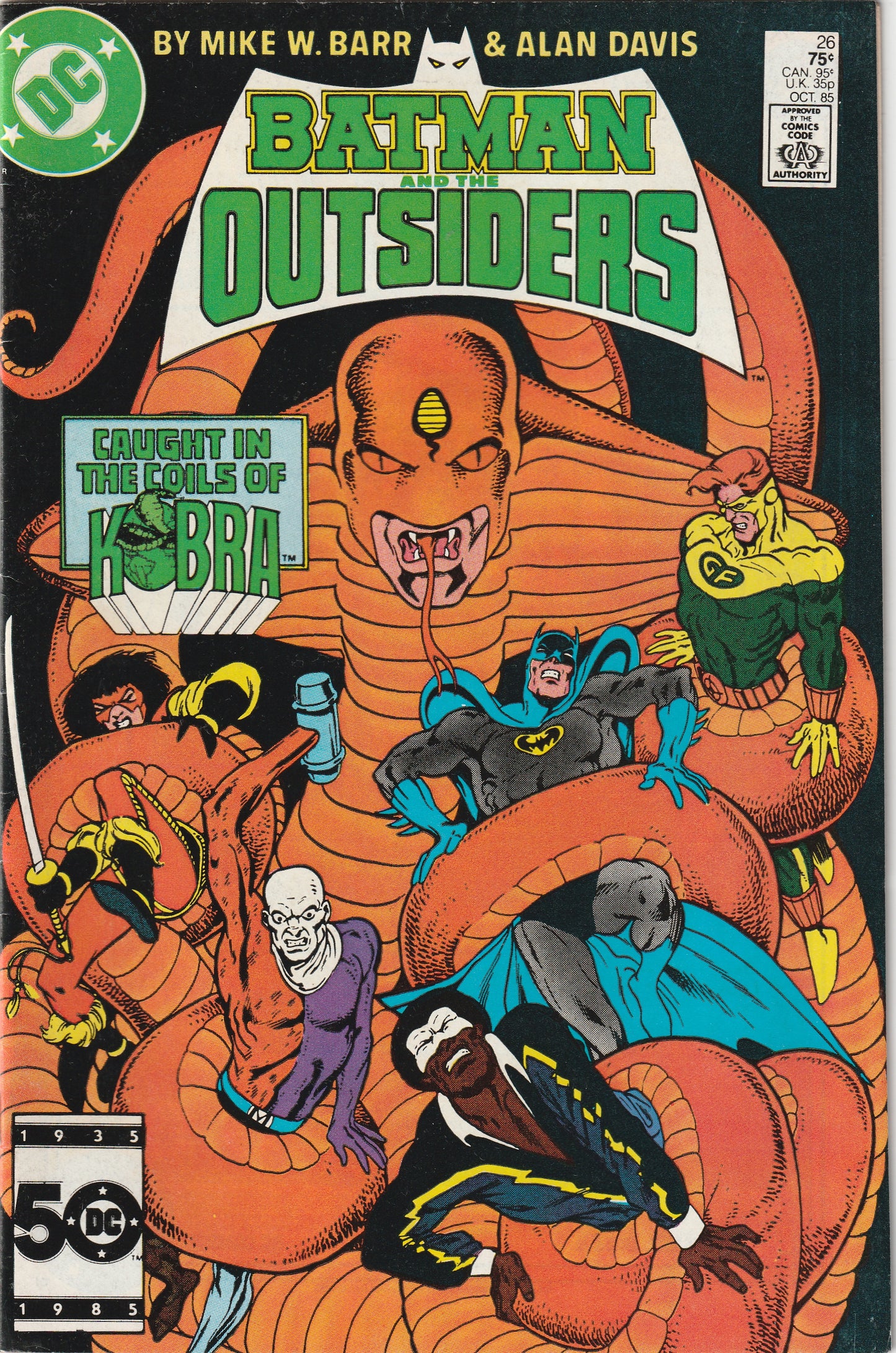 Batman And The Outsiders #26 (1985)