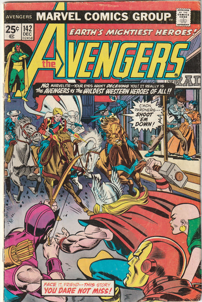 Avengers #142 (1975) - Two-Gun Kid joins Avengers Team