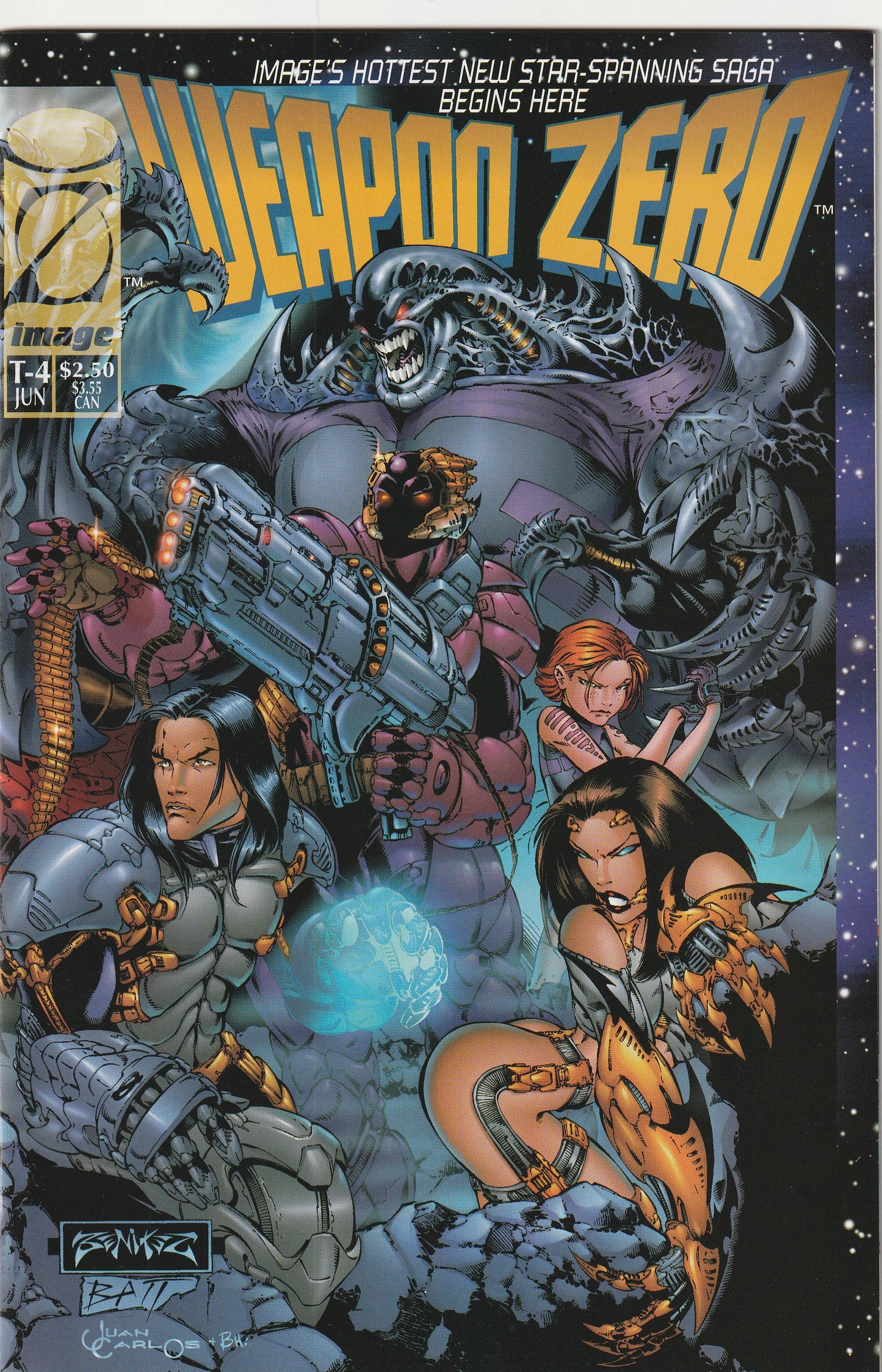 Weapon Zero (1995) - 5 issue series