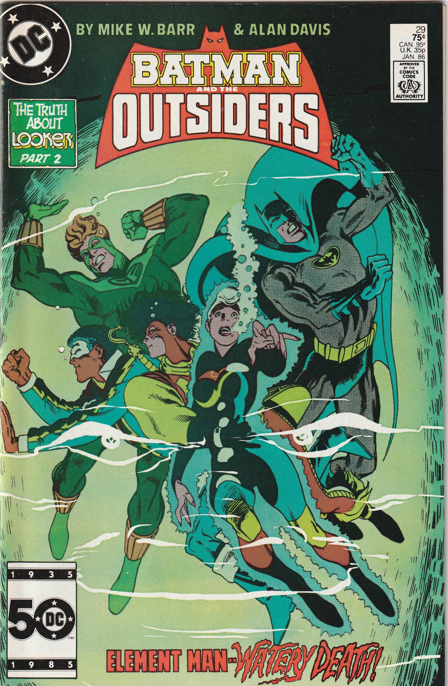 Batman And The Outsiders #29 (1986)