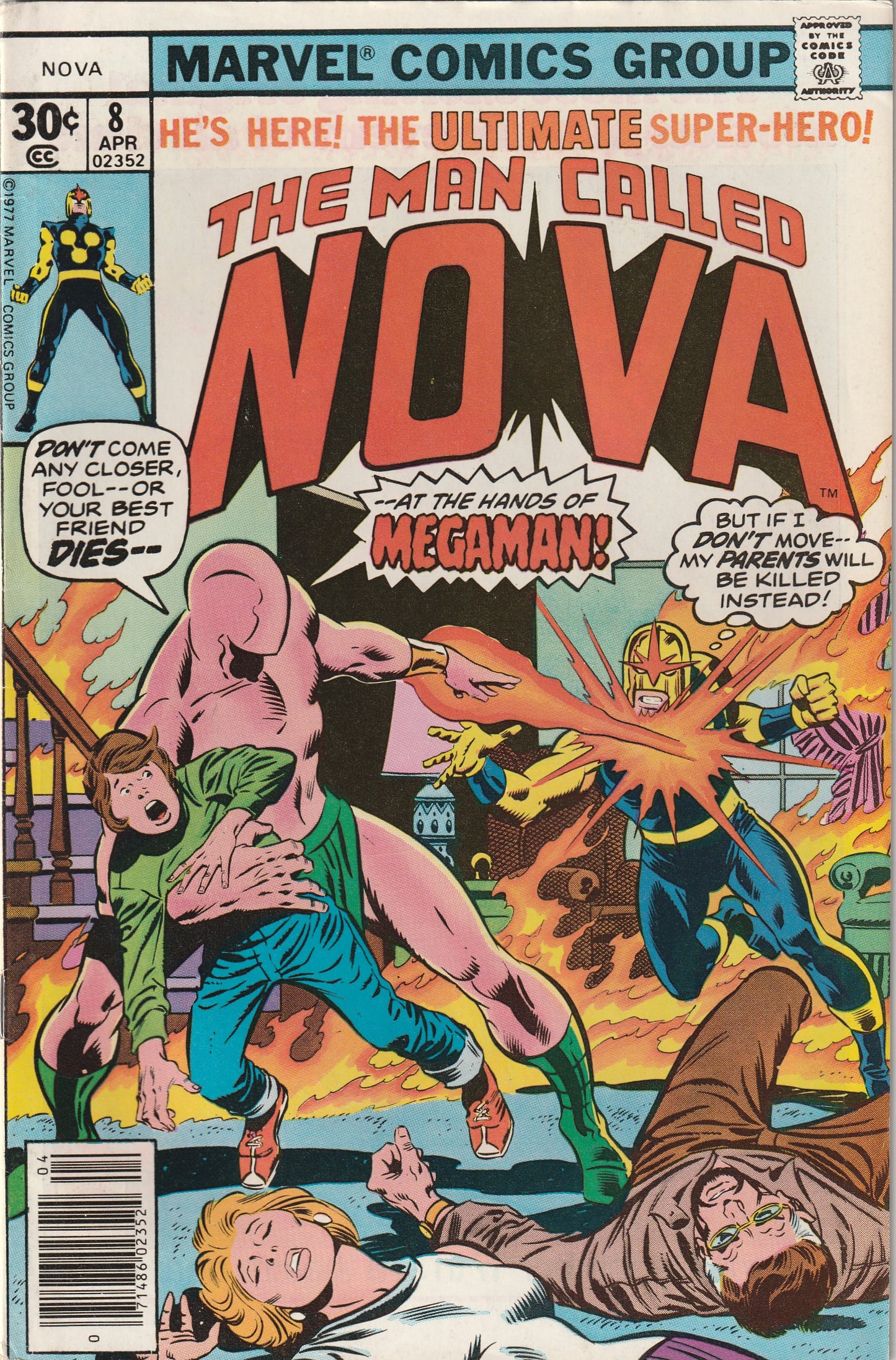 Nova #8 (1977) - 1st Appearance of Xandarian Worldmind