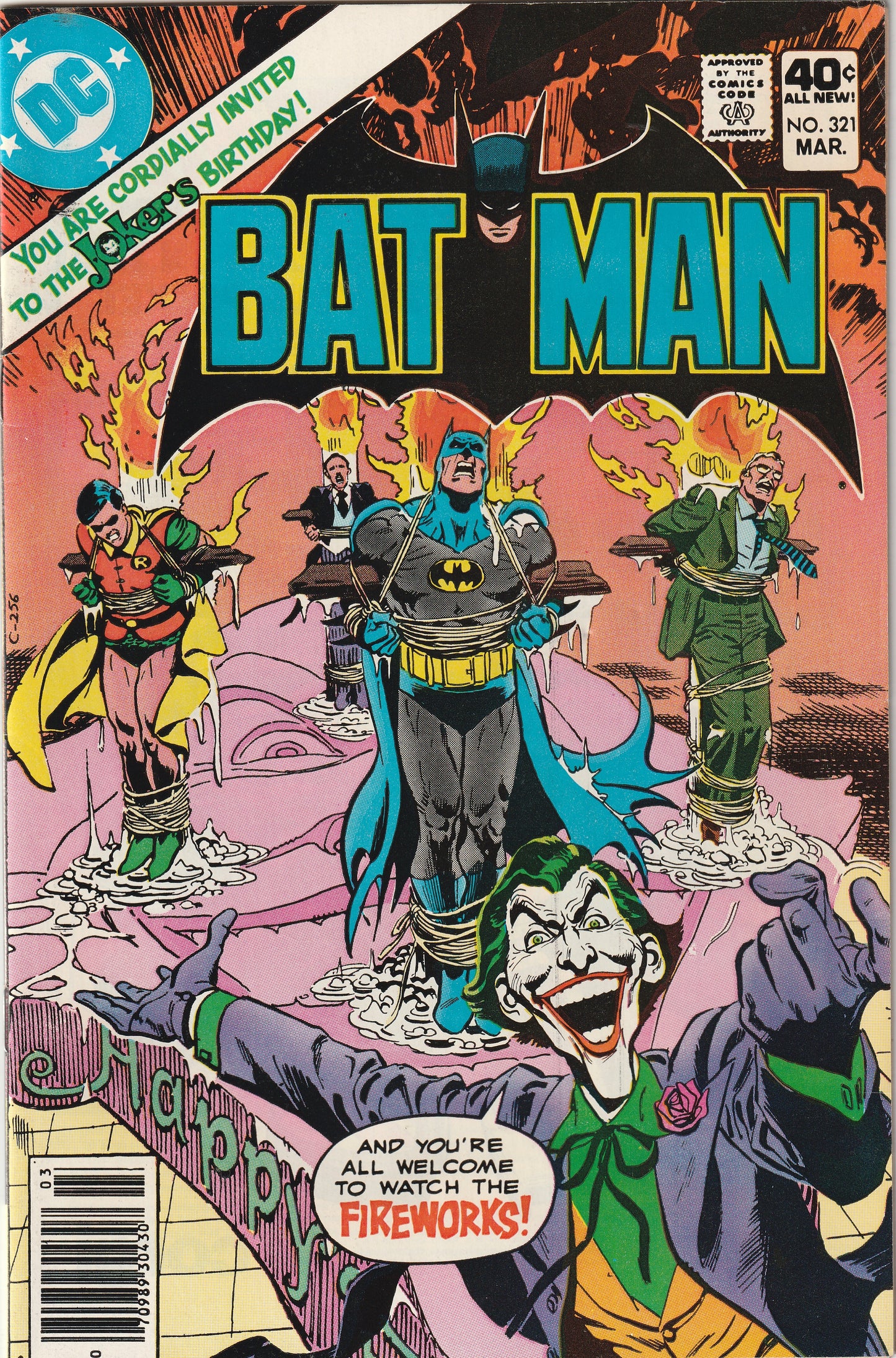 Batman #321 (1980) - Joker's birthday!