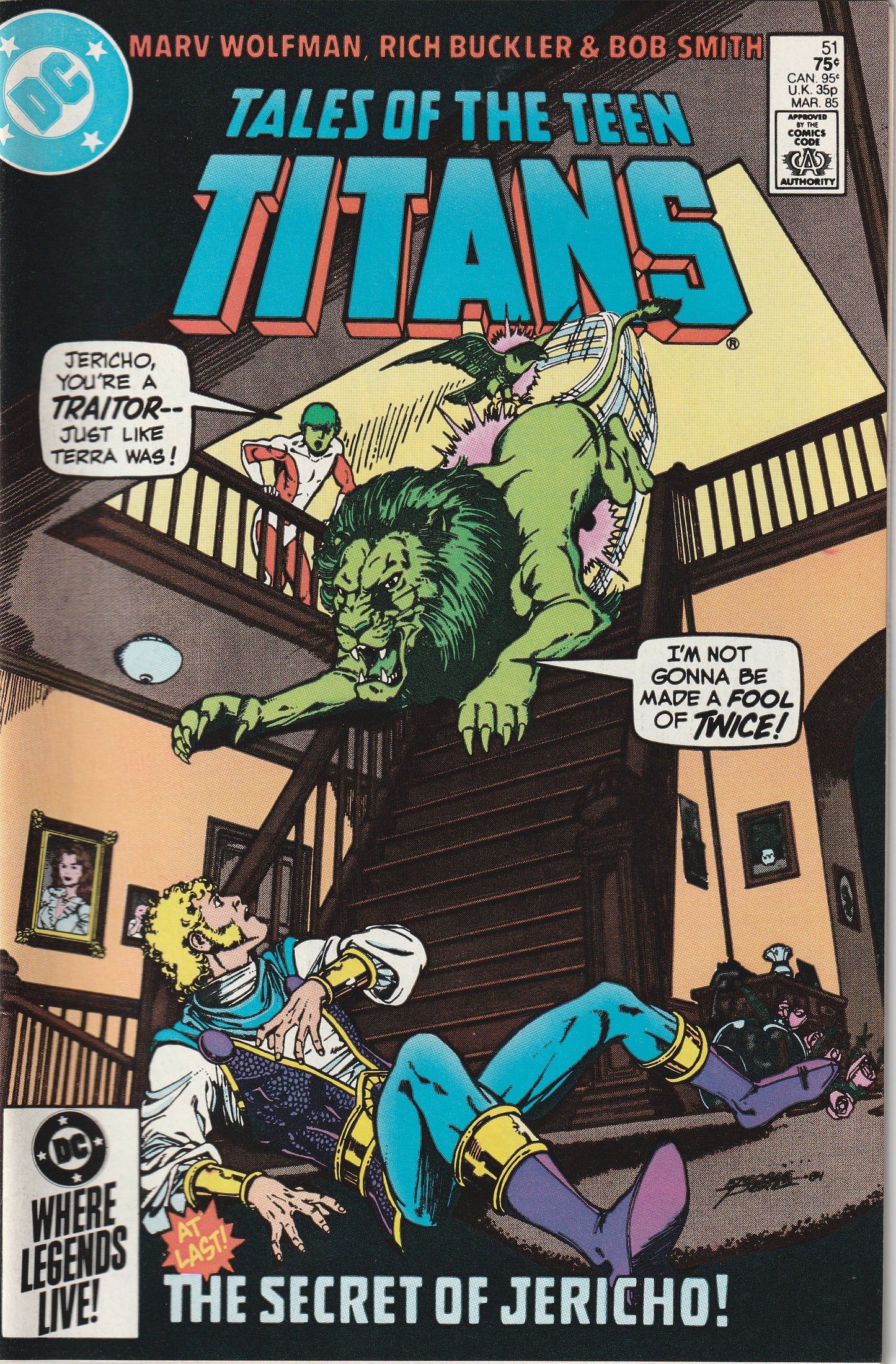Tales of the Teen Titans #51 (1985) - 1st Appearance of President Marlo