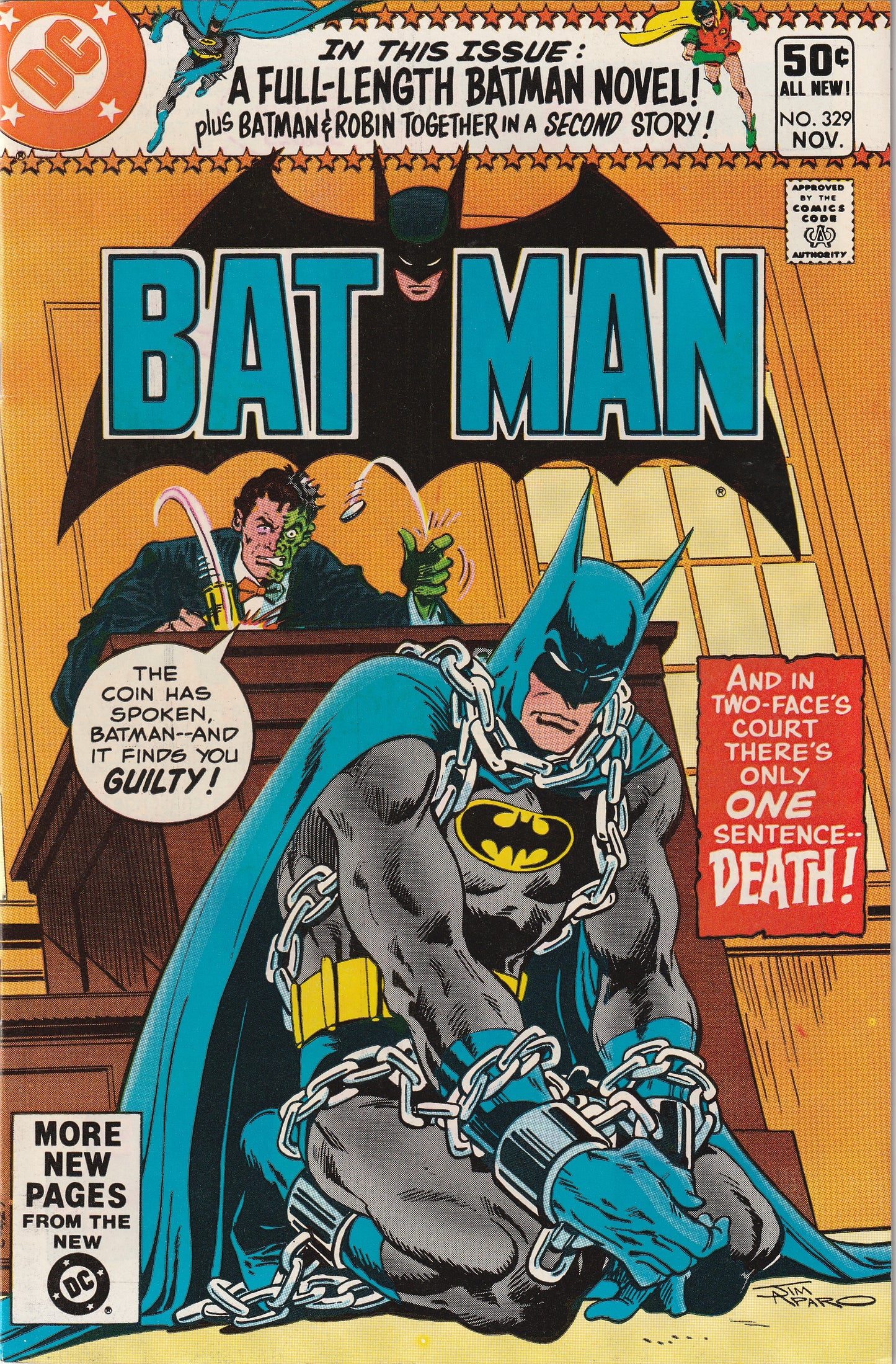 Batman #329 (1980) - Two Face